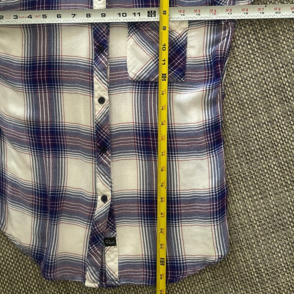 Rails Hunter Long Sleeve Button Front Soft Classi… - image 7